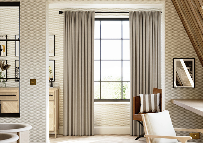 Bruschal (Blackout), Tarnished Bronze - Made to Measure Curtains - Image 3